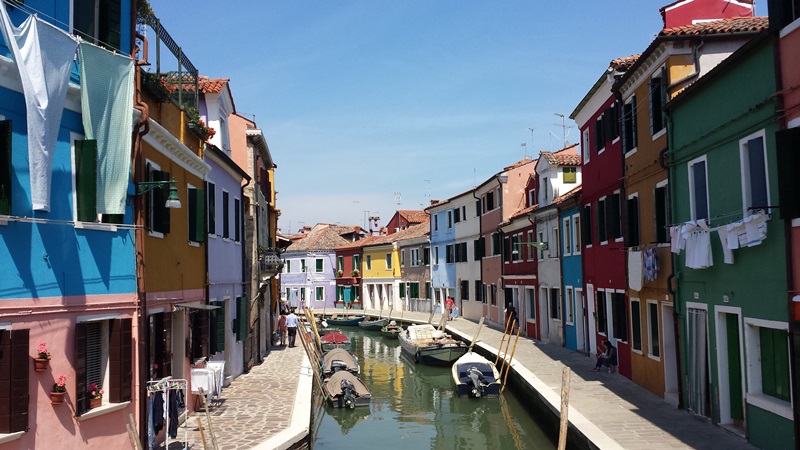 BURANO, Beautiful Island of Various Colors